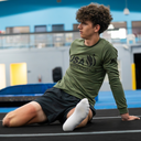 USAG Logo American Flag Long Sleeve Tee