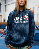 USAG Tie Dye Logo Hoodie