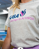 Women's Artistic Grey Tee