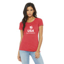 USAG Red Logo Ladies Tee