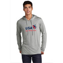 USAG Light Gray Logo Hoodie