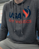 USAG Logo Dark Gray Hoodie