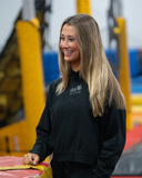 USAG Logo Crop Hoodie