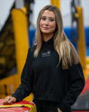 USAG Logo Crop Hoodie