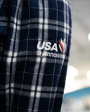 USAG - Unisex Pajama Pants - Navy/Silver