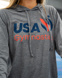 USAG Logo Dark Gray Hoodie