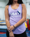 USAG Logo Lux Triblend Tank