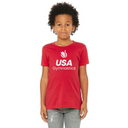 USAG Red Logo Ladies Tee