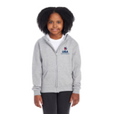 USAG LOGO Full Zip Hooded Sweatshirt