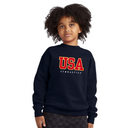USAG Navy Chenille Crew