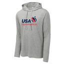 USAG Light Gray Logo Hoodie