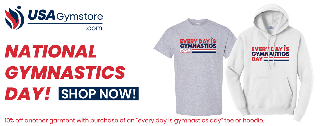 National Gymnastics Day USAGYMSTORE National Gymnastics Day USAGYMSTORE