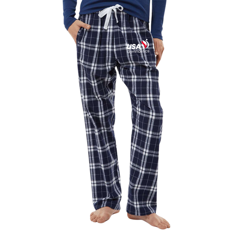 USAG - Unisex Pajama Pants - Navy/Silver