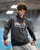 Nike USAG Logo Club Fleece Pullover Hoodie