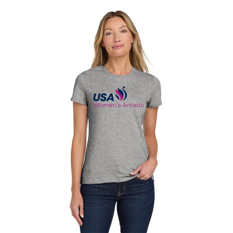 Women's Artistic Grey Tee