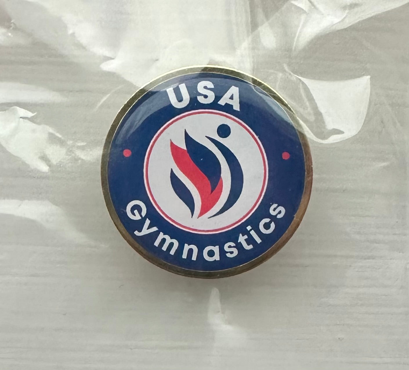 USAG Logo Circle Pin