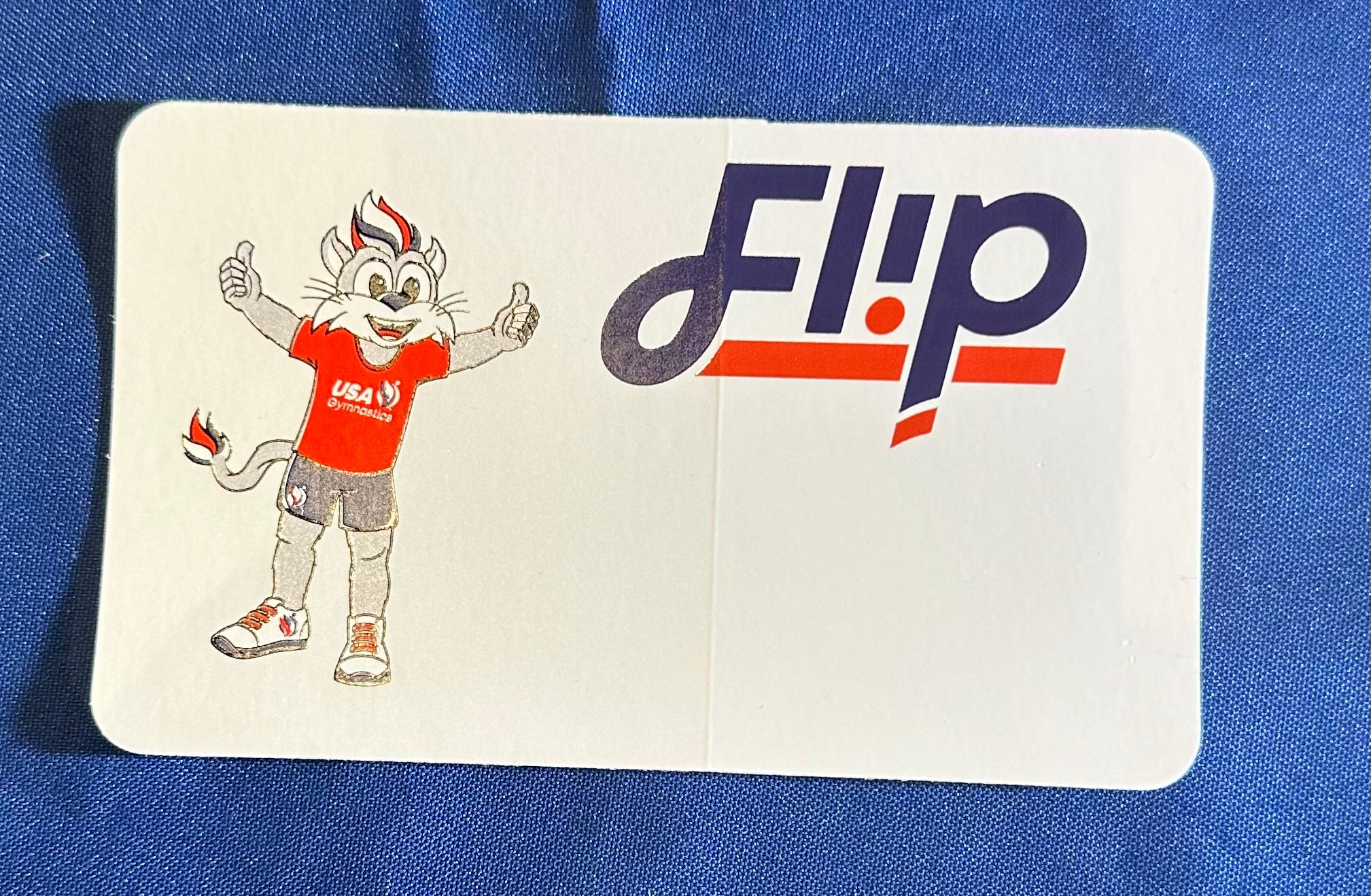 USAG Flip Autograph Sticker