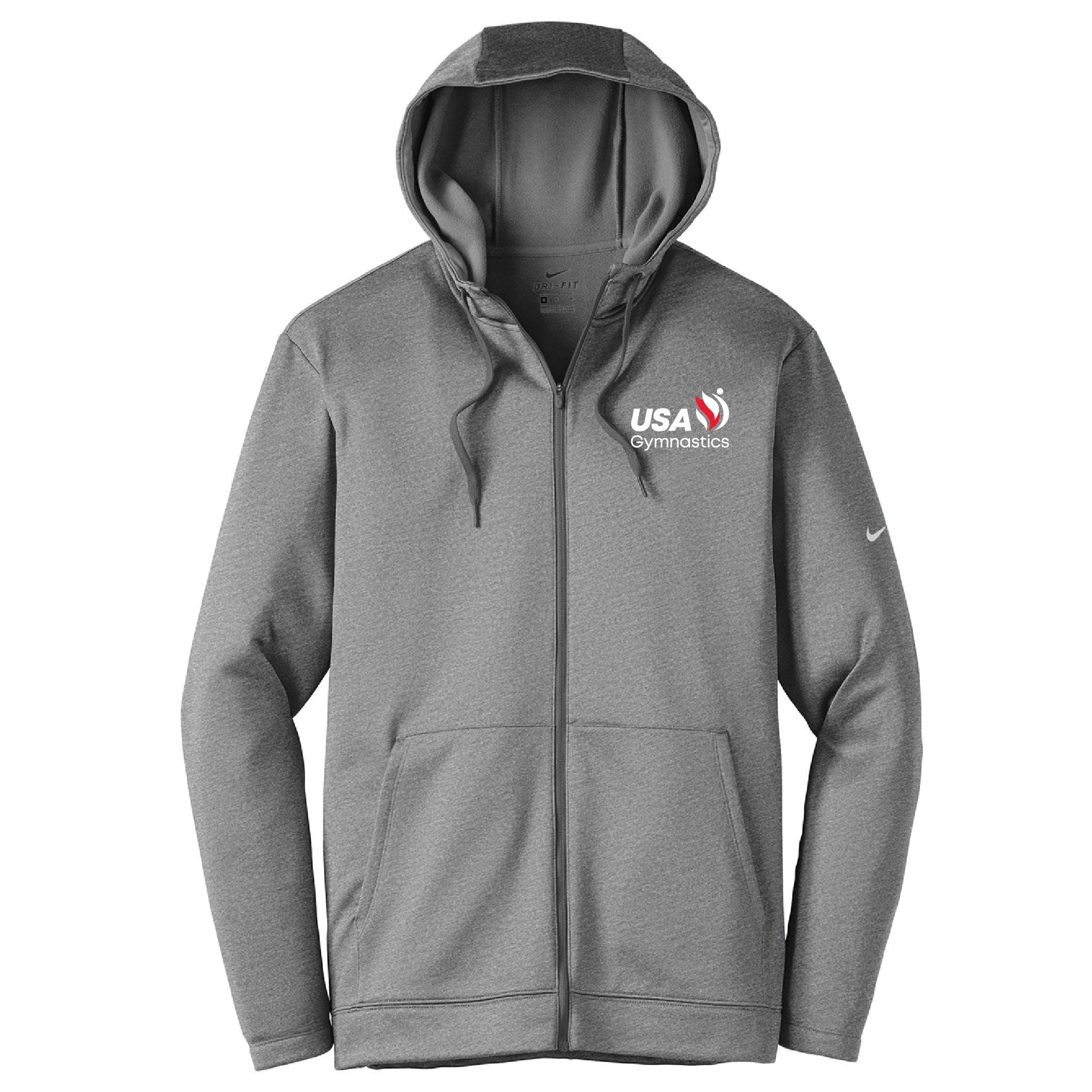 Nike USAG Therma-FIT Full-Zip Fleece Hoodie (NKAH6259)