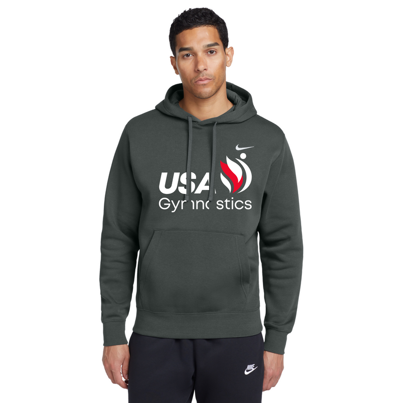 Nike USAG Logo Club Fleece Pullover Hoodie