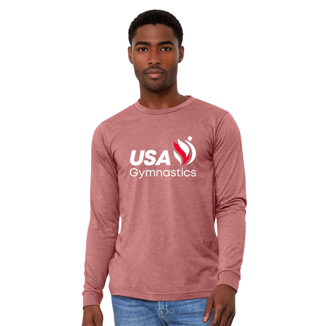 Mauve Logo Long Sleeve Tee