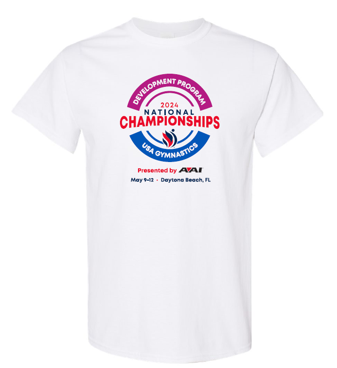 Development Champs - White Logo Tee - Daytona Beach, FL 5/9-5/12