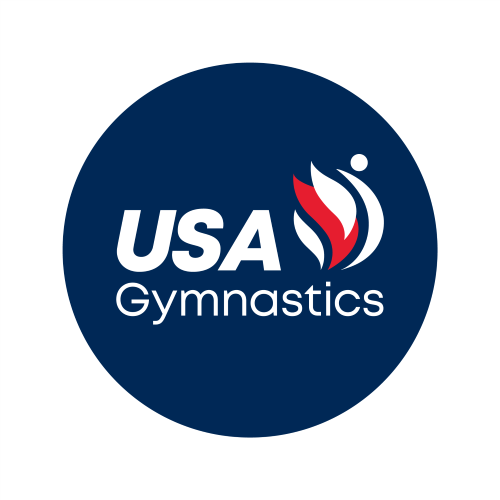 USA Gymnastics Logo Sticker - Circle